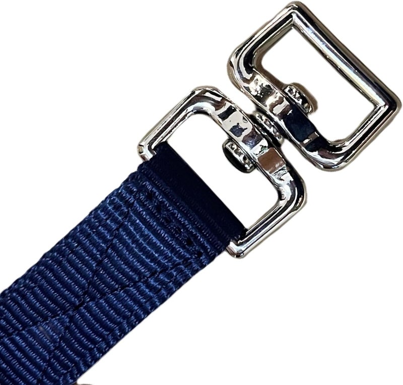 ALLZSMOOTHLY Double Buckle Swivel Lunging Chin Strap, Lunging Strap for Horse Lunge Line，Lunge Strap with Solid Hardware, Lunging Aid for Horse Training, Improve Control and Performance - Image 4